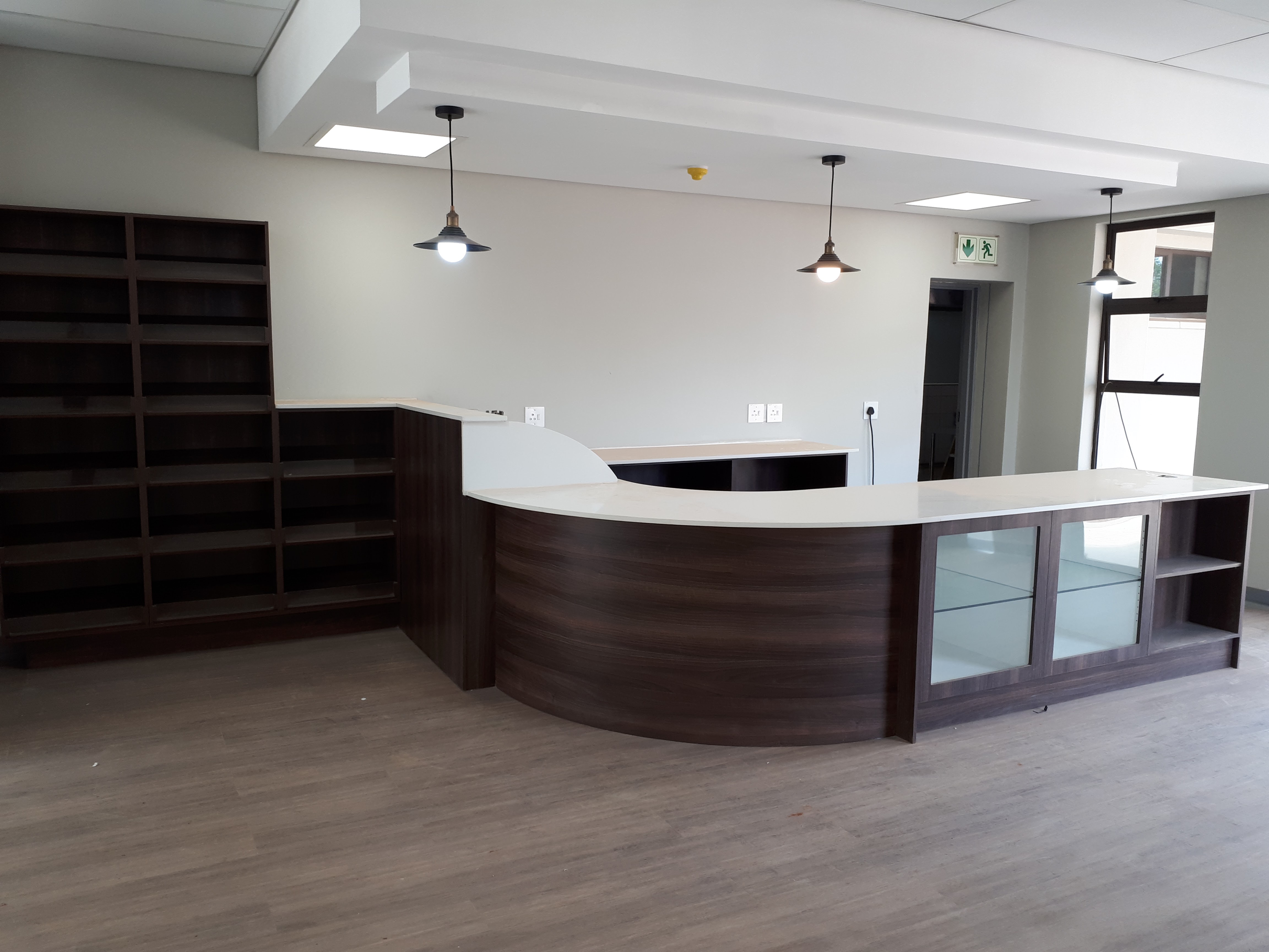 Built-in office cabinetry